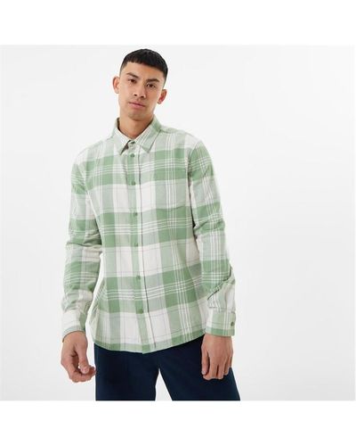 Jack Wills Flannel Check Shirt - Green