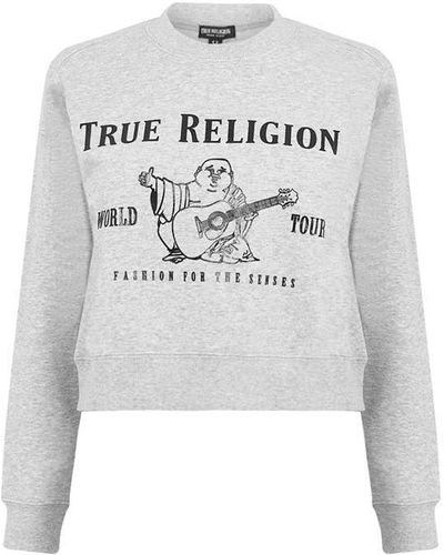 True Religion Buddha Jumper - Grey