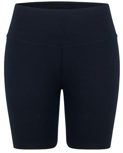 Miso High Waisted Cycling Shorts Ladies - Blue