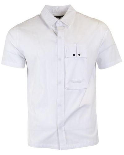 Marshall Artist Short Sleeve Shirt - White