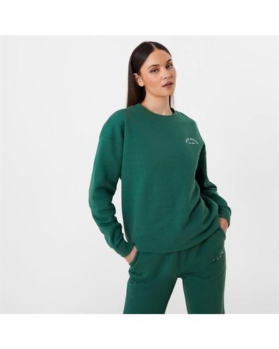 Jack Wills Loose Fit Crew Jumper - Green