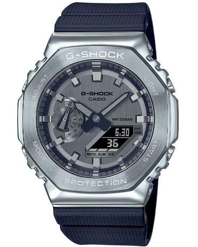 G-Shock Gm-2100 Metal Watch Gm-2100-1aer - Blue