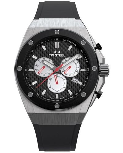 TW Steel Solberg World Champion Edition Black Watch Ce4049 - Metallic