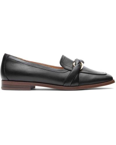 Rockport S Susana Woven Chain Loafer Shoes - Black