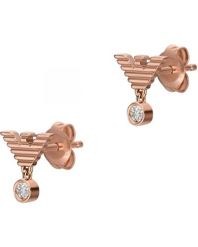 Emporio Armani Ladies Earrings - Pink