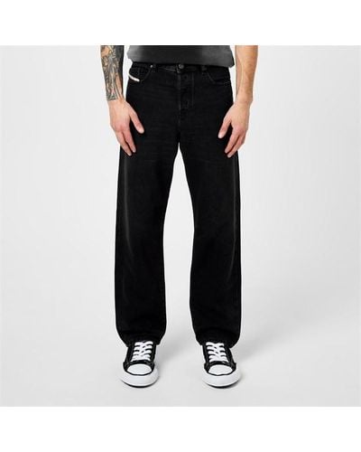 DIESEL D Viker Straight Jeans - Black