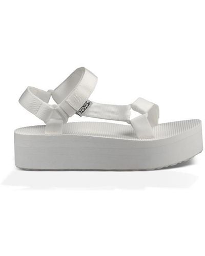 Teva Flatform Universal Sandals - White
