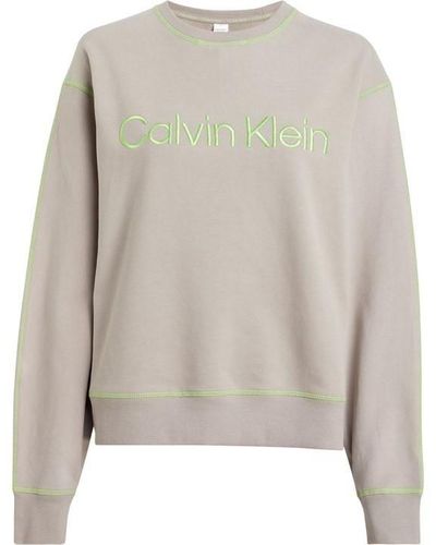 Calvin Klein Sweatshirt L/s Cotton - Grey