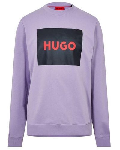 HUGO Duragol Sweatshirt - Purple