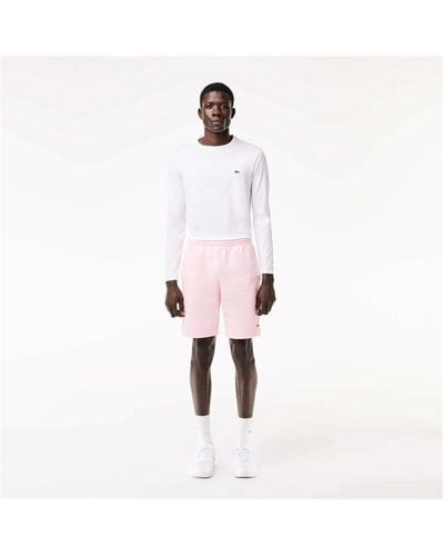 Lacoste Fleece Shorts - Pink