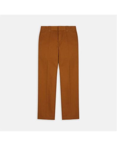 Dickies 873 Slim Trousers - Brown