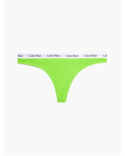 Calvin Klein Carousel Thong - Green