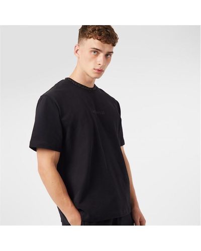 Jack Wills Jacquard T-shirt - Black