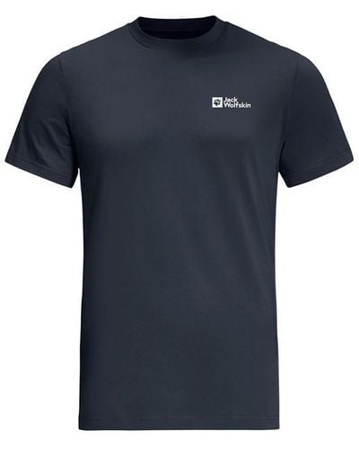 Jack Wolfskin Essential T-shirt - Blue
