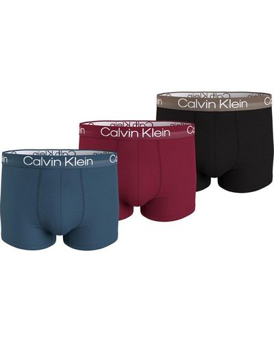 Calvin Klein Pack Boxer Shorts - Green