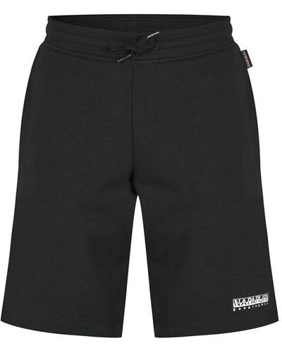 Napapijri Box Cotton Shorts - Black