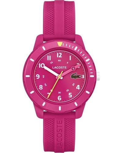 Lacoste Kids Mini Tennis Pink Silicone Watch