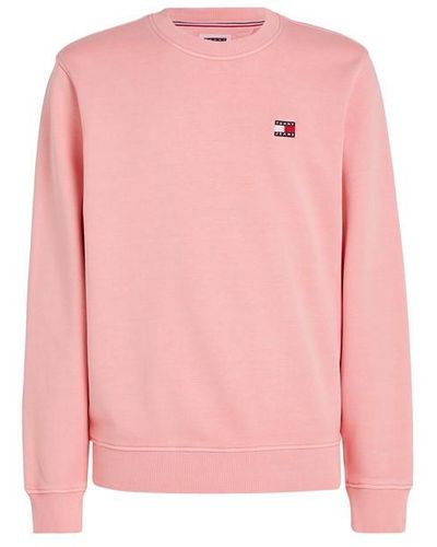 Tommy Hilfiger Badge Sweatshirt - Pink