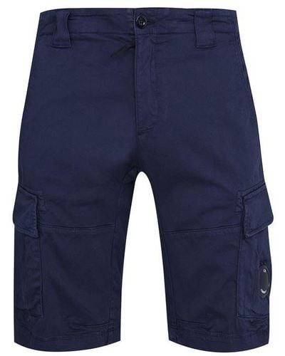 C.P. Company Bermuda Cargo Shorts - Blue