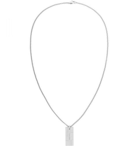 Calvin Klein Gents Pendant Necklace 35000058 - Metallic