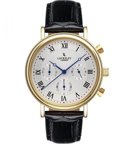 LOCKSLEY LONDON Quartz Chronograph Watch Ll136540 - Metallic