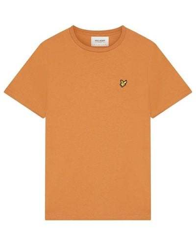 Lyle & Scott Lyle Plain T-shirt Sn99 - Orange