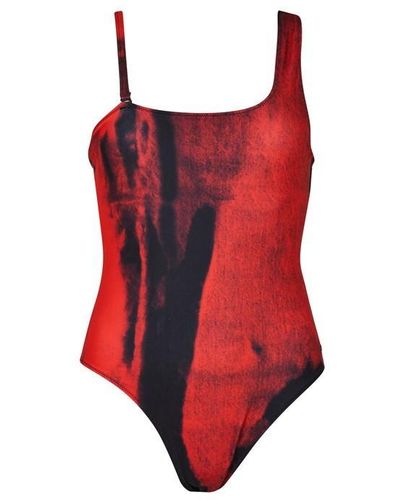 HUGO Tie Dye Swimsuit 10247674 01 - Red