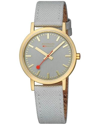 Mondaine Unisex Good Grey Watch A660.30314.80sbu - Metallic