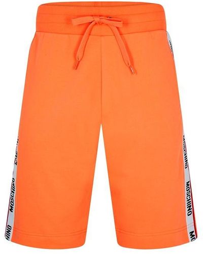 Moschino Tape Shorts - Orange