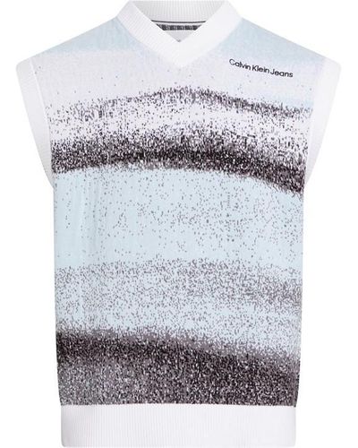 Calvin Klein Spray Jacquard Vest - Multicolour