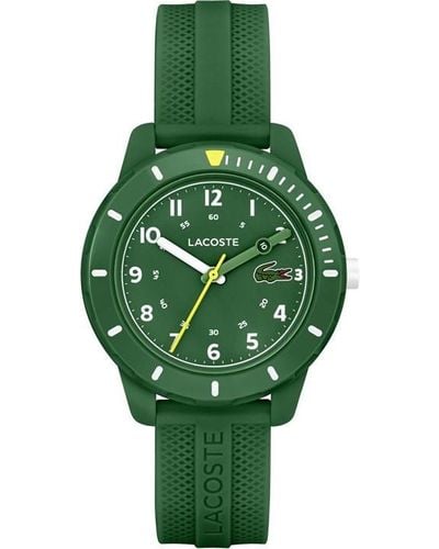 Lacoste Kids Mini Tennis Green Silicone Watch