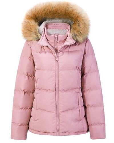 SoulCal & Co California Deluxe Winter Warmth Jacket For Ladies - Pink