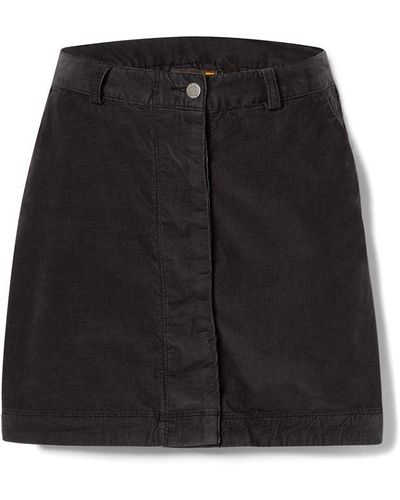 Timberland Timb Corduroy Skirt Ld34 - Black