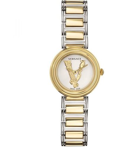 Versace Ladies Virtus Mini Watch Vet300721 - Metallic