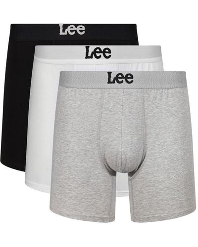 Lee Jeans Trunk Lind 3 Pack - Grey