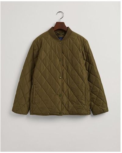 GANT Quilted Jacket - Green