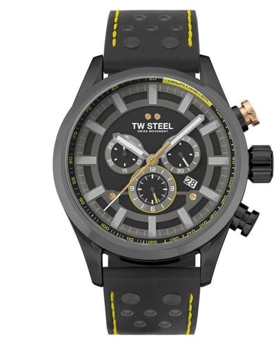 TW Steel Steel Swiss Volante Watch Svs207 - Black