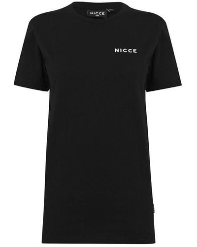 Nicce London Logo T-shirt - Black