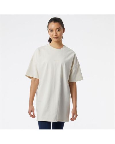New Balance Logo T Shirt - Grey