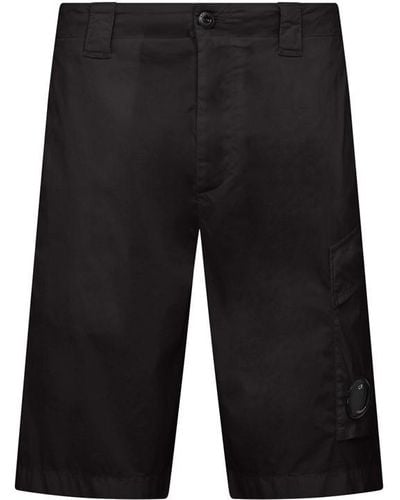 C.P. Company Cp 50f C Shorts Sn42 - Black