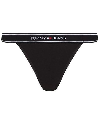 Tommy Hilfiger Tanga Thong Ld43 in Black