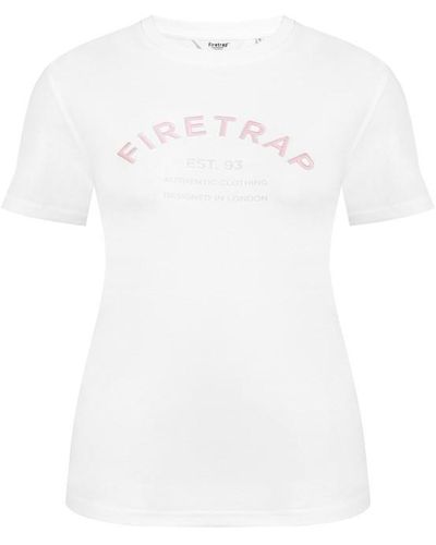 Firetrap Ll T-shirt - White