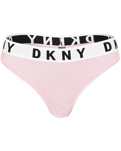 DKNY Cosy Bf Thong - Pink