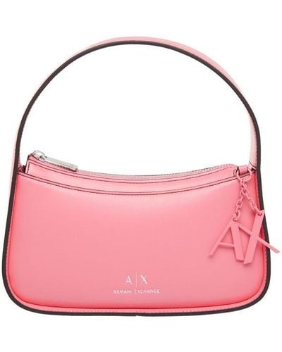 Armani Exchange Ax Sml Shoulder Bag Ld42 - Pink