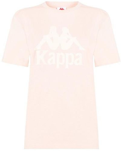 Kappa Tahantix Logo T Shirt - Pink