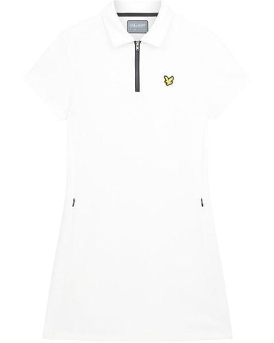 Lyle & Scott Lyle Golf Dress Ld99 - White