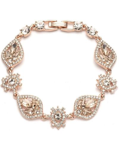 Marchesa Ladies Crystal Gold Bracelet 16b00073 - Metallic