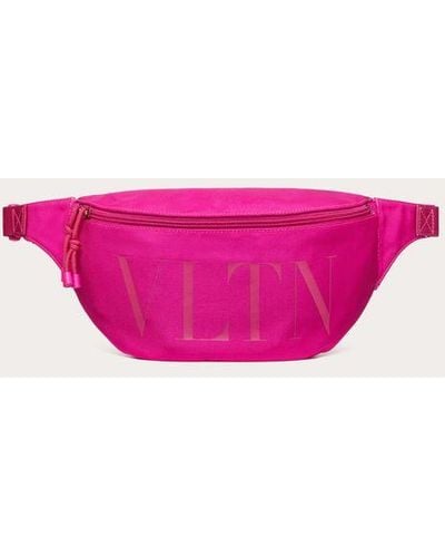 Valentino Garavani Vltn Nylon Belt Bag - Pink