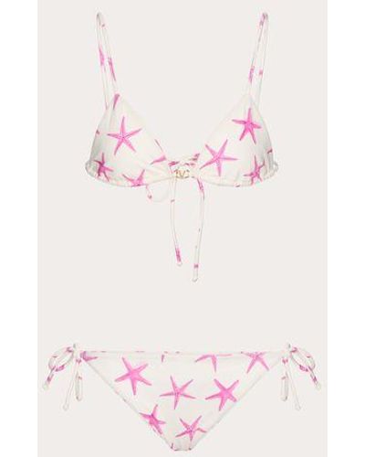 Valentino Lycra Starfish Bikini - Pink
