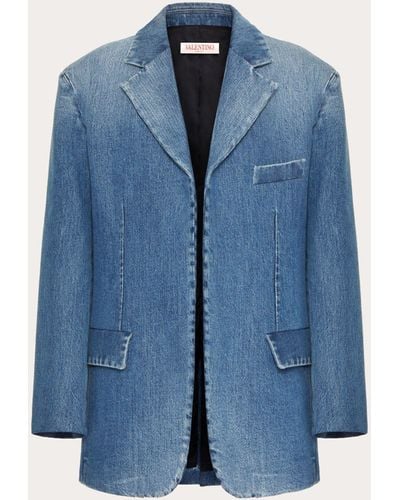 Valentino Medium Blue Denim Jacket